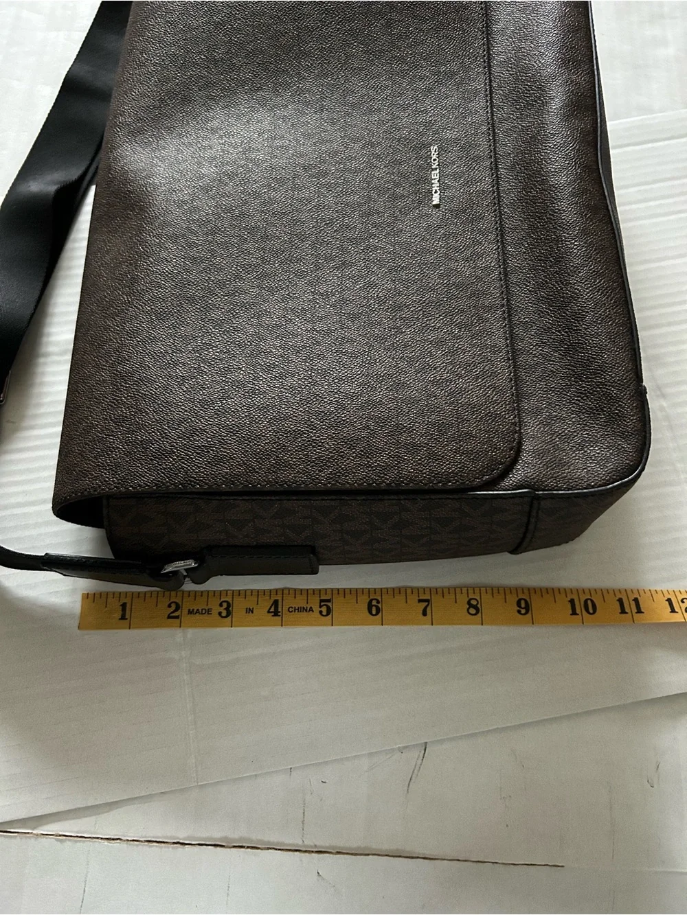 Michael Kors Signature Logo Messenger Crossbody Bag for Men